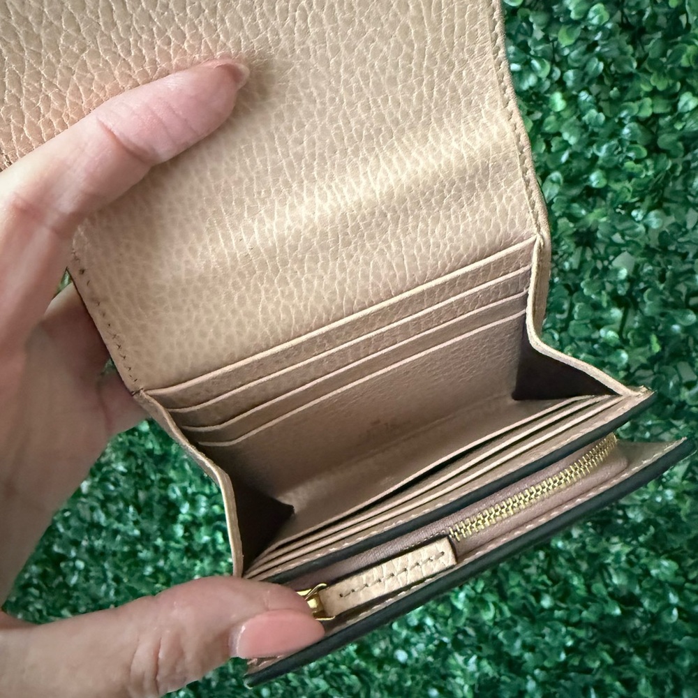 Gucci Pink and Beige Women's Wallet Authentic FINAL PRICE - Picture 9 of 11